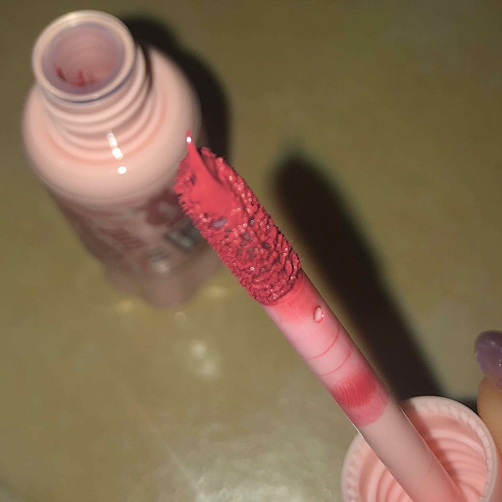 ムース キャンディー ティント/the SAEM/リップティントを使ったクチコミ(2枚目)