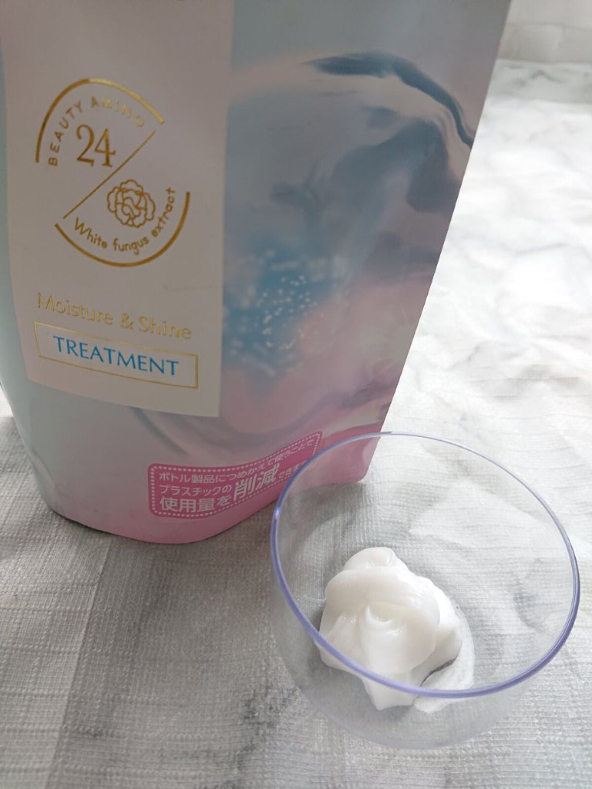 バスグロウ モイスチャー&シャイン シャンプー/トリートメント/LUX/市販シャンプーを使ったクチコミ(5枚目)