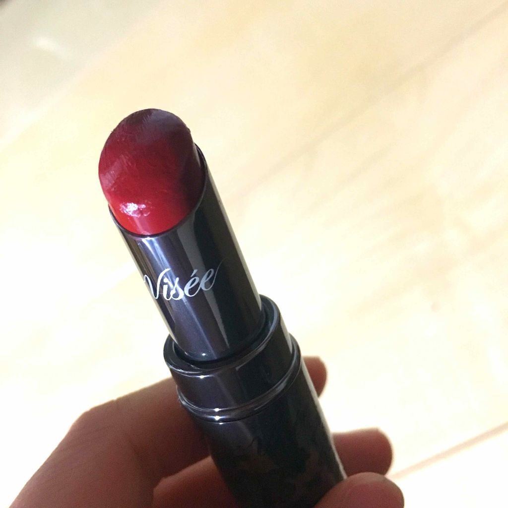 リシェ カラーポリッシュ リップスティック/Visée/口紅を使ったクチコミ（2枚目）