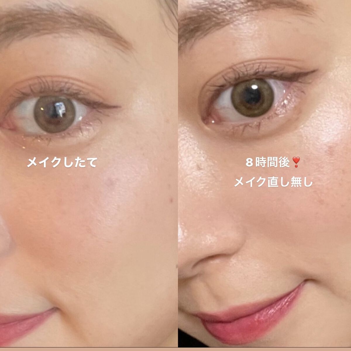 デューパワーヴィーガンクッション 01 ピュア/AMUSE/クッションファンデーションを使ったクチコミ（3枚目）