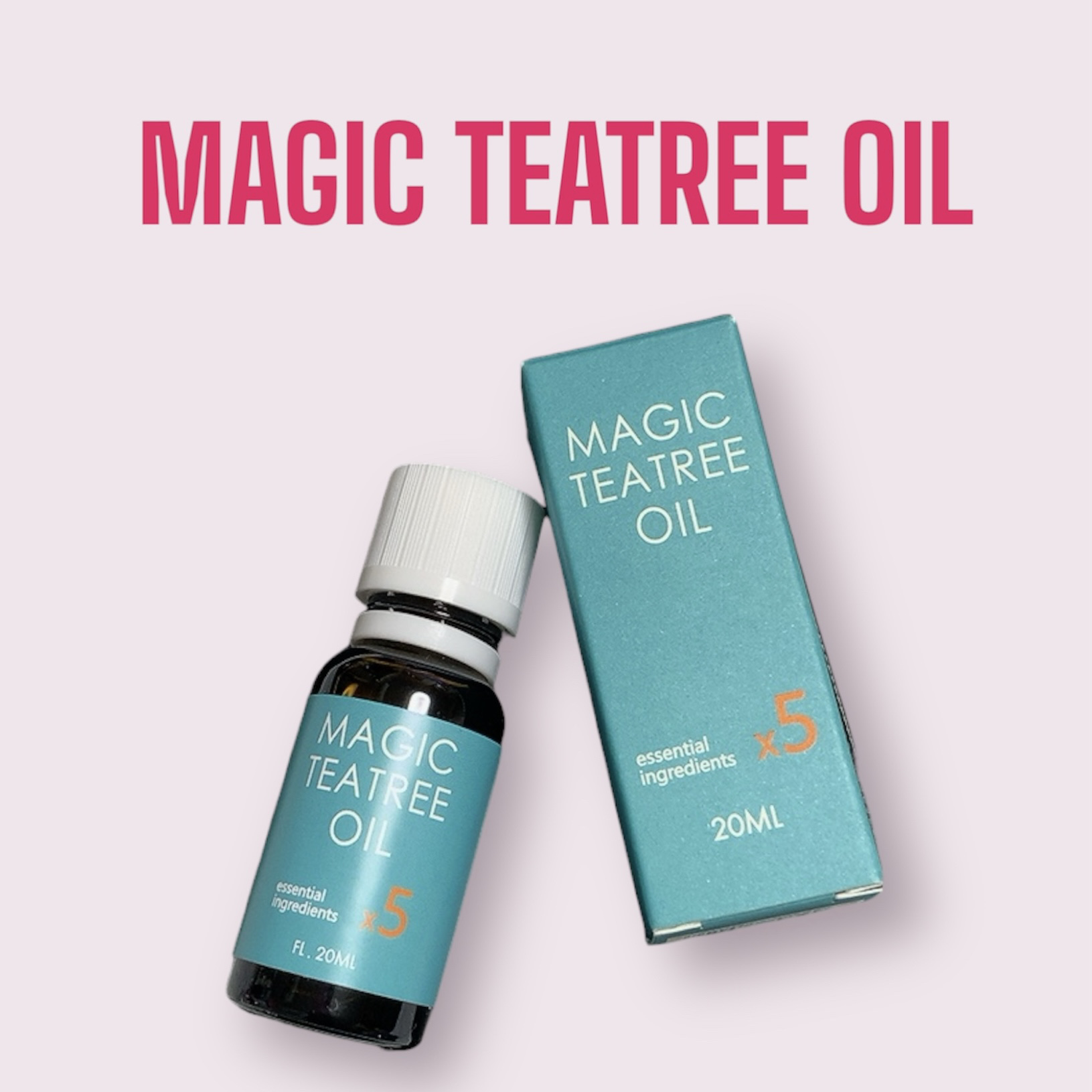 マジックティーツリーオイル/ブラン/フェイスオイルを使ったクチコミ（1枚目）