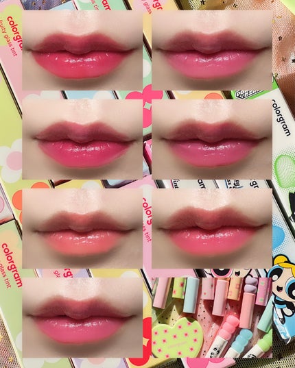 タンフルグラスティント/Colorgram/リップティントを使ったクチコミ(7枚目)