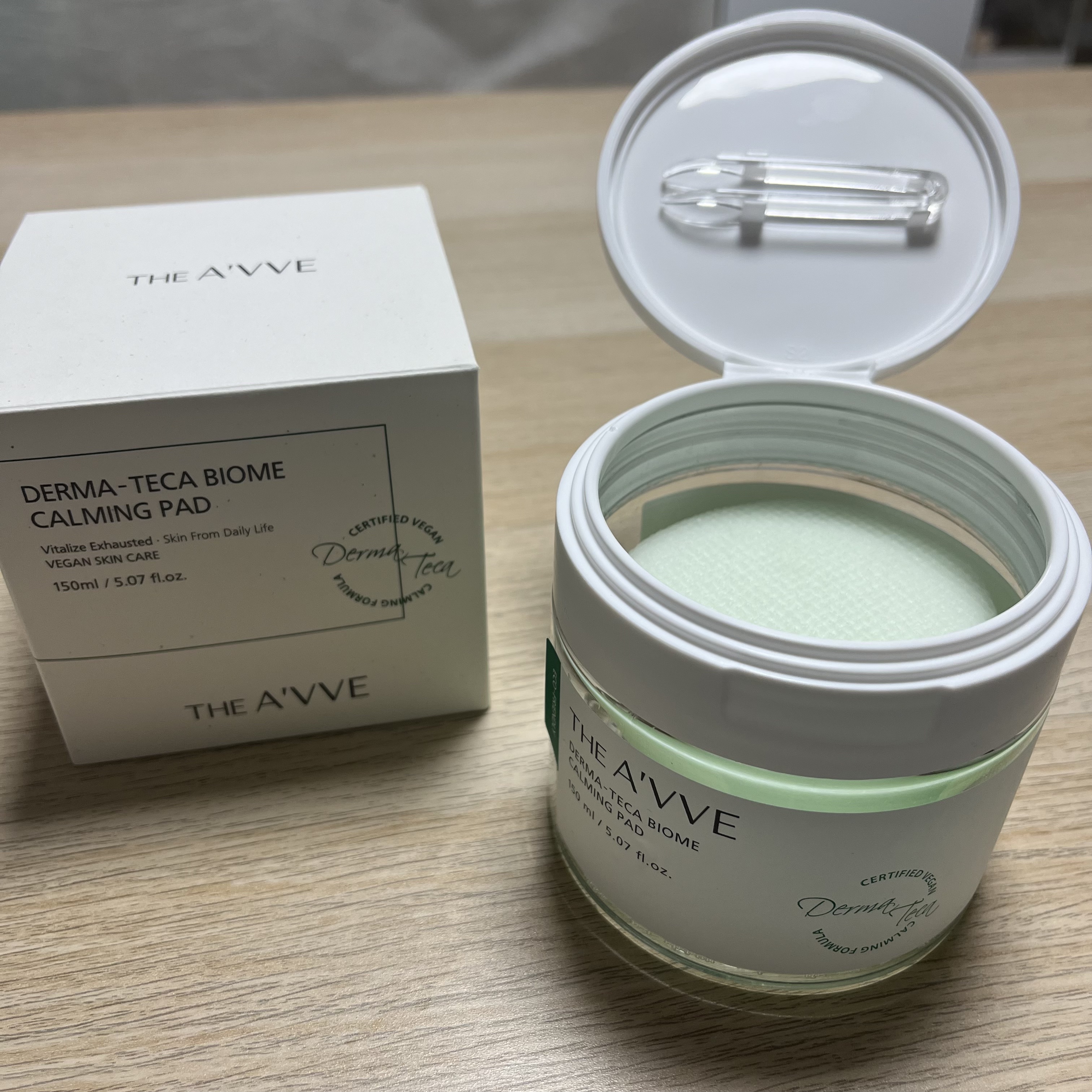 ダーマテカバイオームカーミングパッド/THE A'VVE/トナーパッドを使ったクチコミ（1枚目）