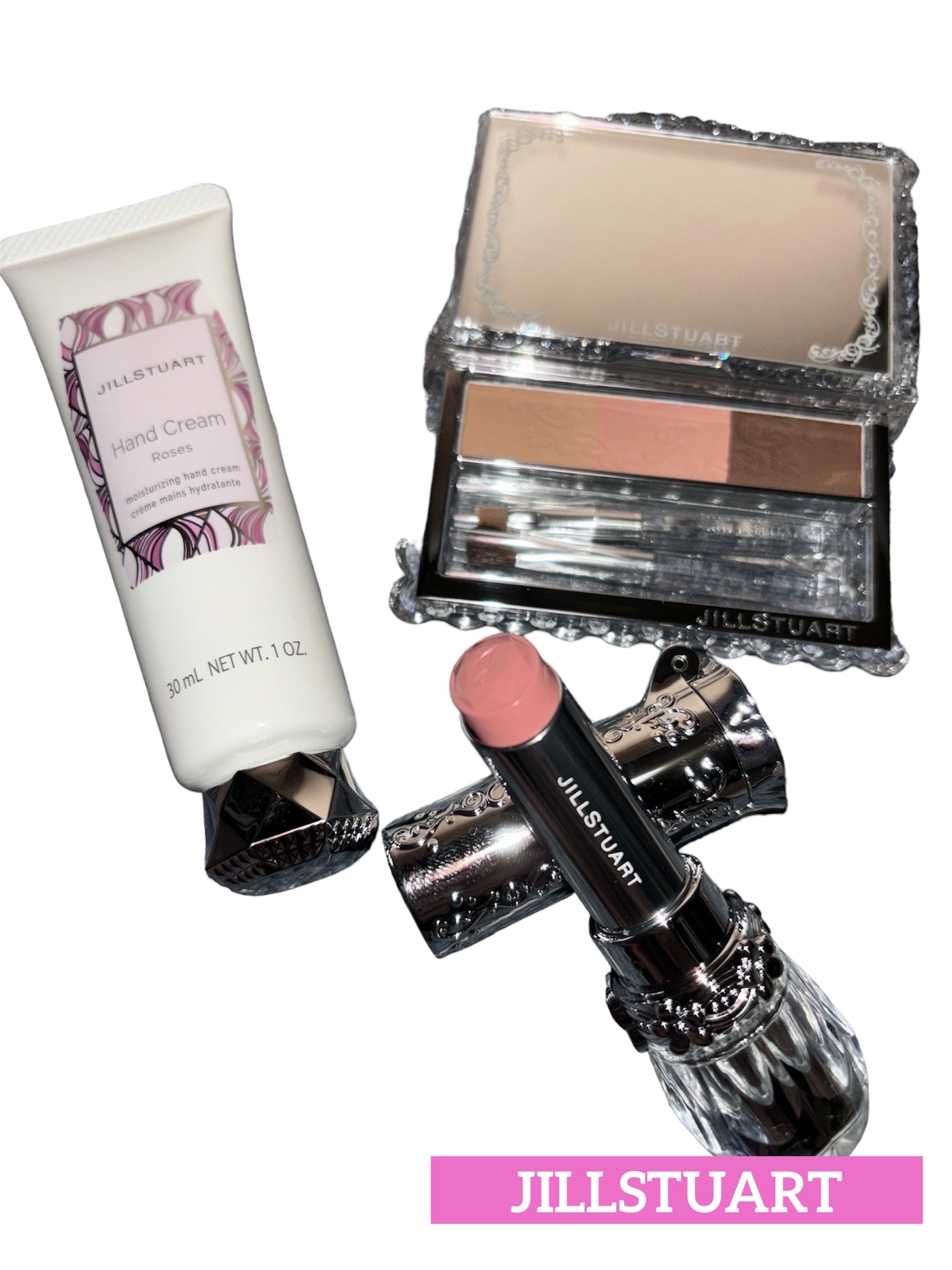 ジルスチュアート　リップブロッサム グロウ 04 milky magnolia/JILL STUART/口紅を使ったクチコミ（1枚目）