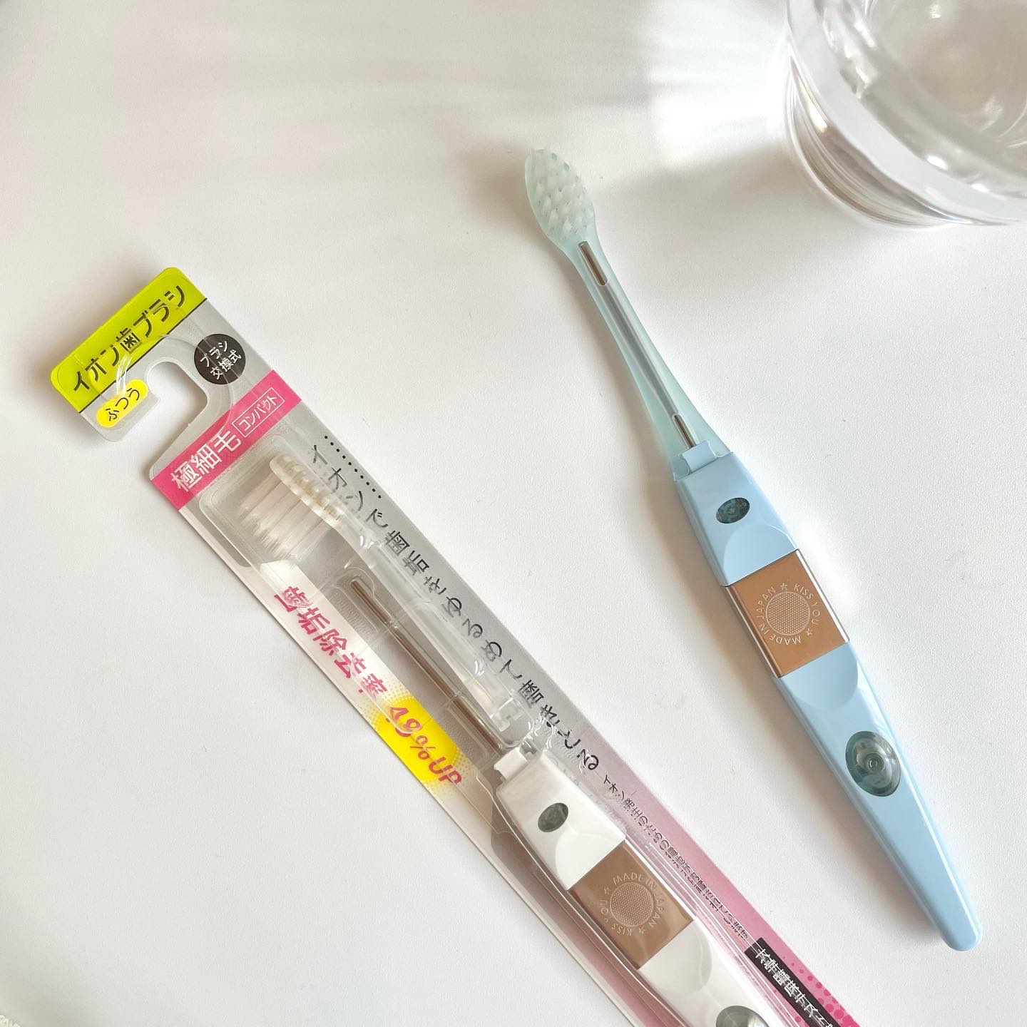 マイナスイオン歯ブラシ/KISS YOU/歯ブラシを使ったクチコミ（2枚目）