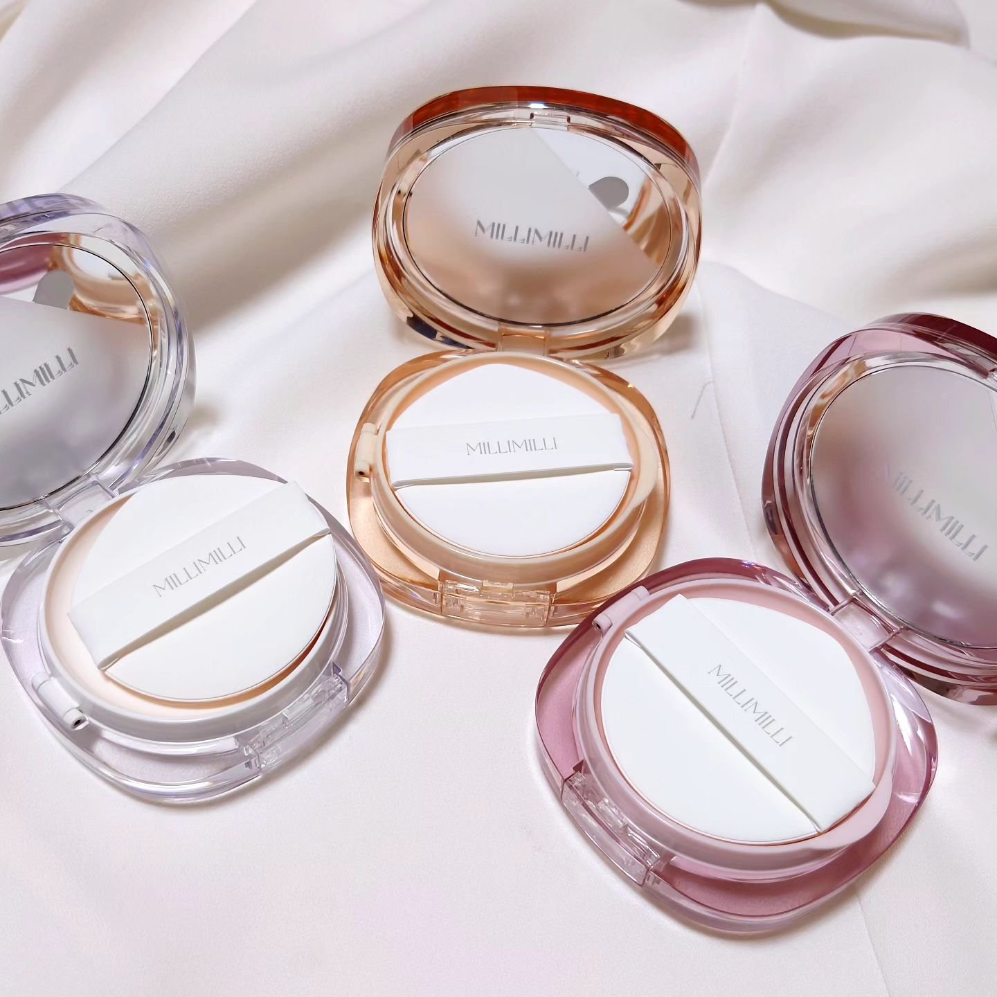 ツートンクッション/MILLIMILLI/クッションファンデーションを使ったクチコミ（2枚目）