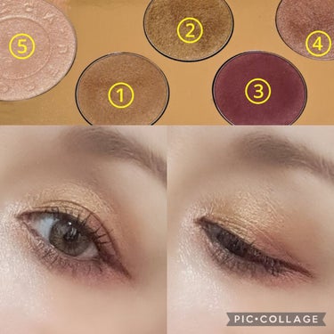 Pop Goes The Glow Champagne Pop Face & Eye Palette  /BECCA/メイクアップキットを使ったクチコミ（3枚目）