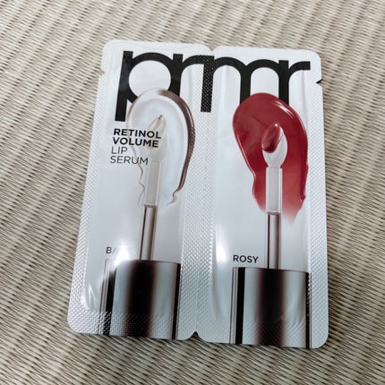 レチノール ボリューム リップセラム/primera/リップグロスを使ったクチコミ(1枚目)