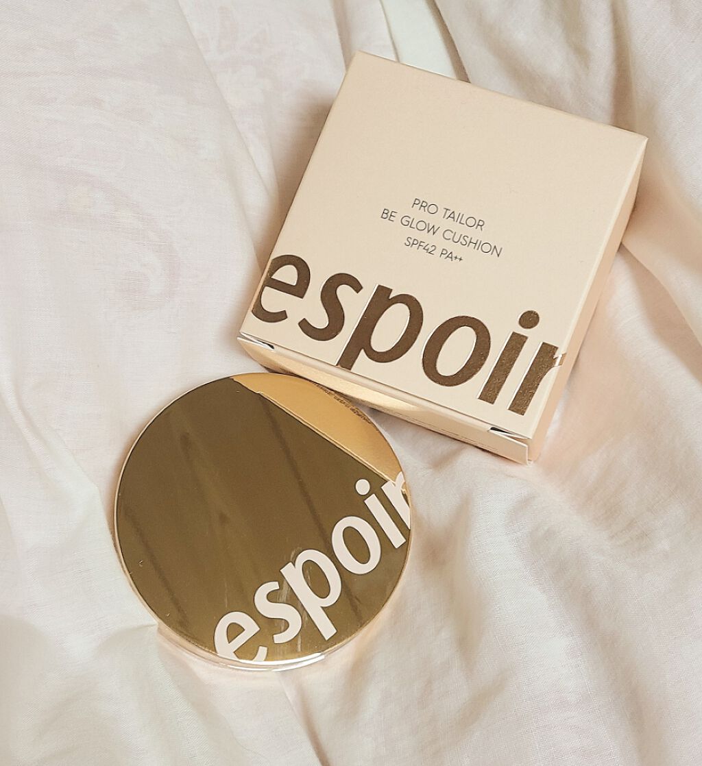 プロテーラービーグロウクッション(オールニュー)/espoir/クッションファンデーションを使ったクチコミ（1枚目）