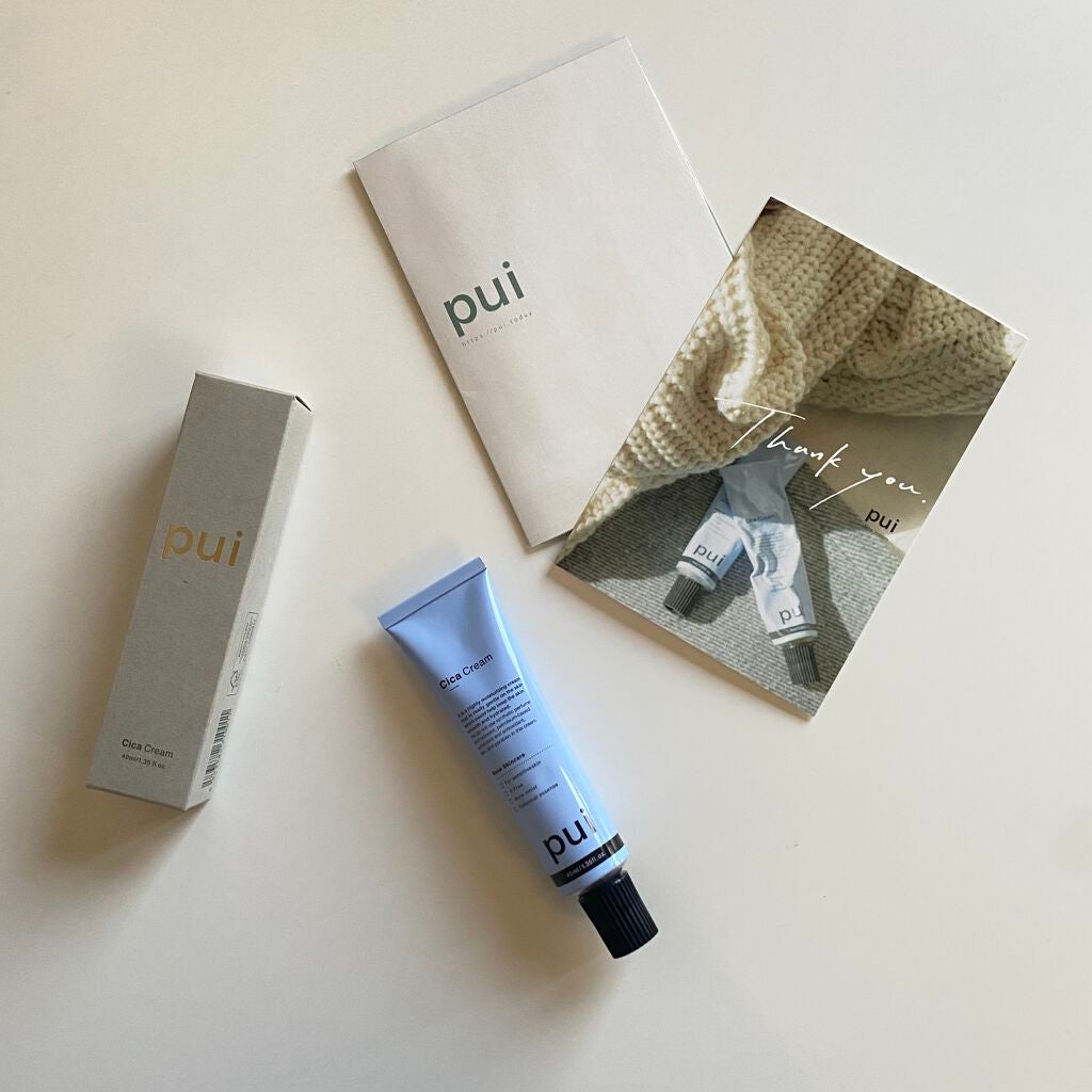 cica cream/PUI/フェイスクリームを使ったクチコミ(1枚目)