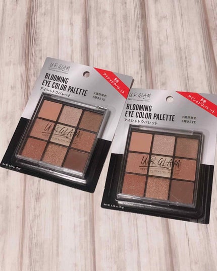 UR GLAM BLOOMING EYE COLOR PALETTE/U R GLAM/アイシャドウパレットを使ったクチコミ(1枚目)