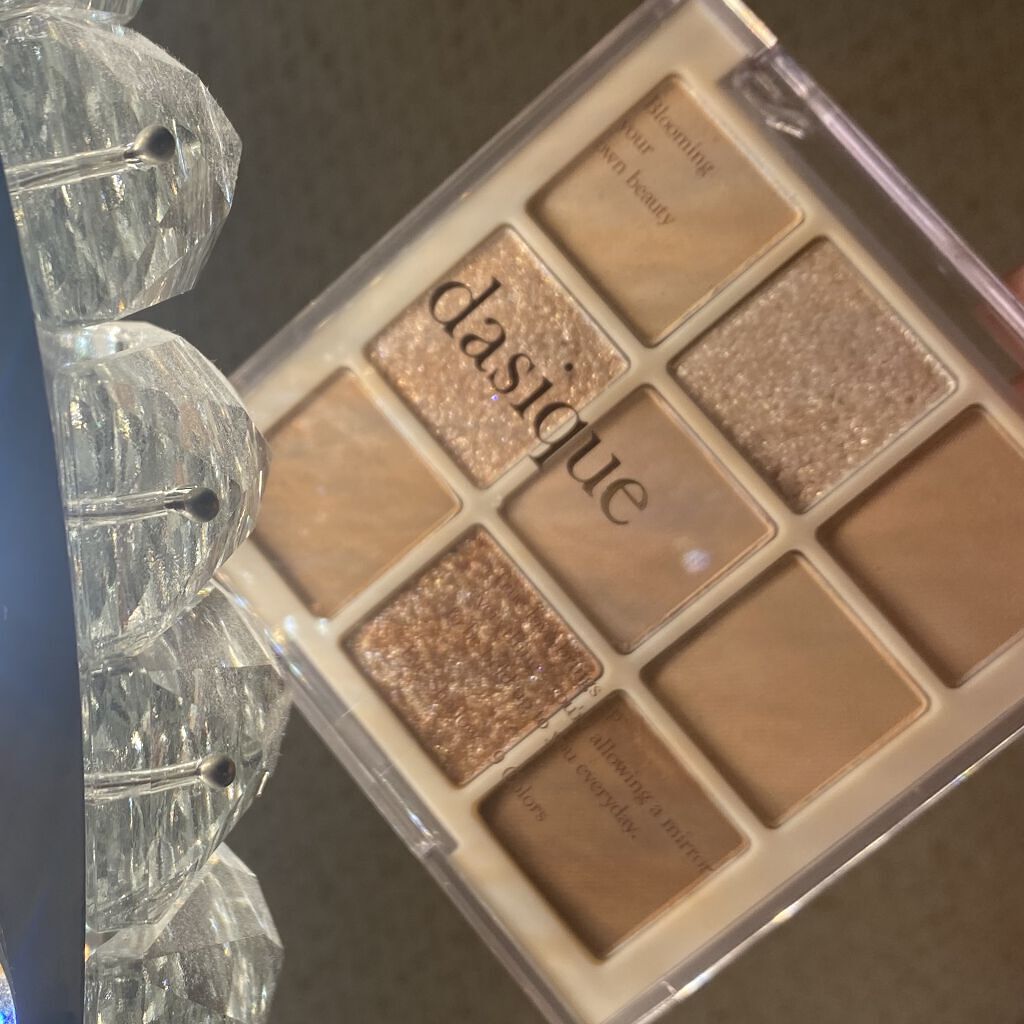 シャドウパレット/dasique/アイシャドウパレットを使ったクチコミ（1枚目）