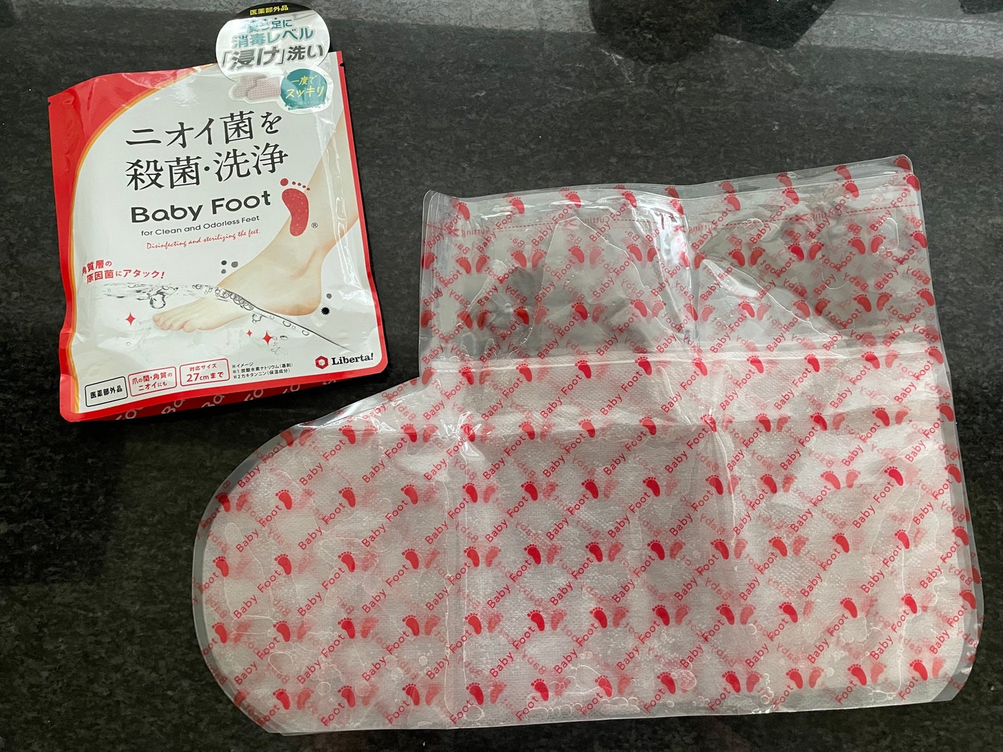 ベビーフット 重曹殺菌消毒洗浄剤/ベビーフット/レッグ・フットケアを使ったクチコミ(2枚目)