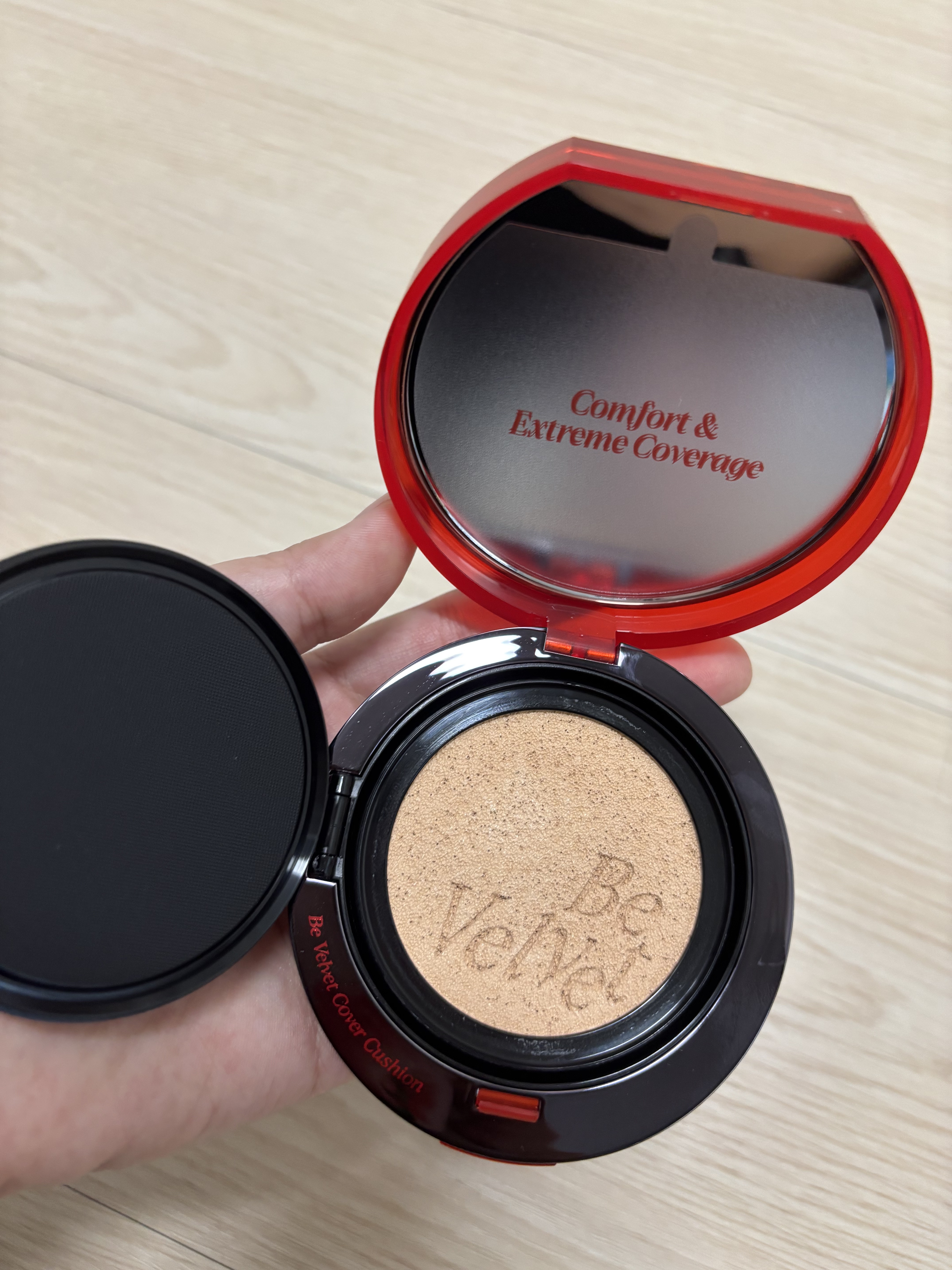 ビーベルベットカバークッション/espoir/クッションファンデーションを使ったクチコミ（3枚目）