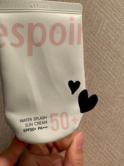 ウォータースプラッシュサンクリーム/espoir/日焼け止め・UVケアを使ったクチコミ(1枚目)
