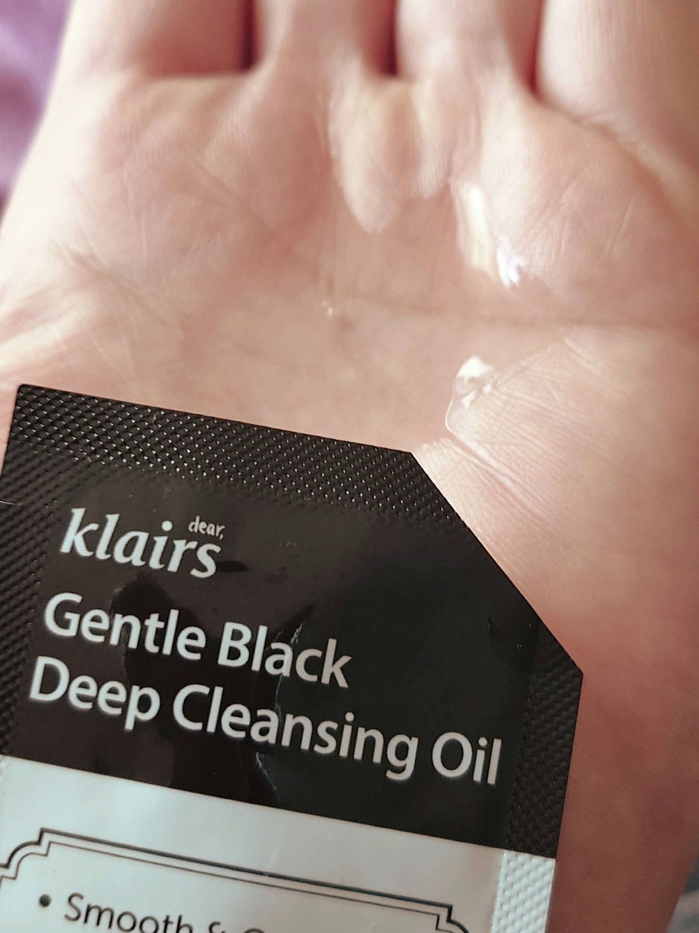 ジェントルブラックディープクレンジングオイル(150ml)/Klairs/オイルクレンジングを使ったクチコミ(3枚目)