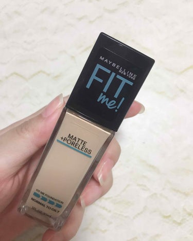 フィットミーリキッドファンデーション/MAYBELLINE NEW YORK/リキッドファンデーションを使ったクチコミ（1枚目）