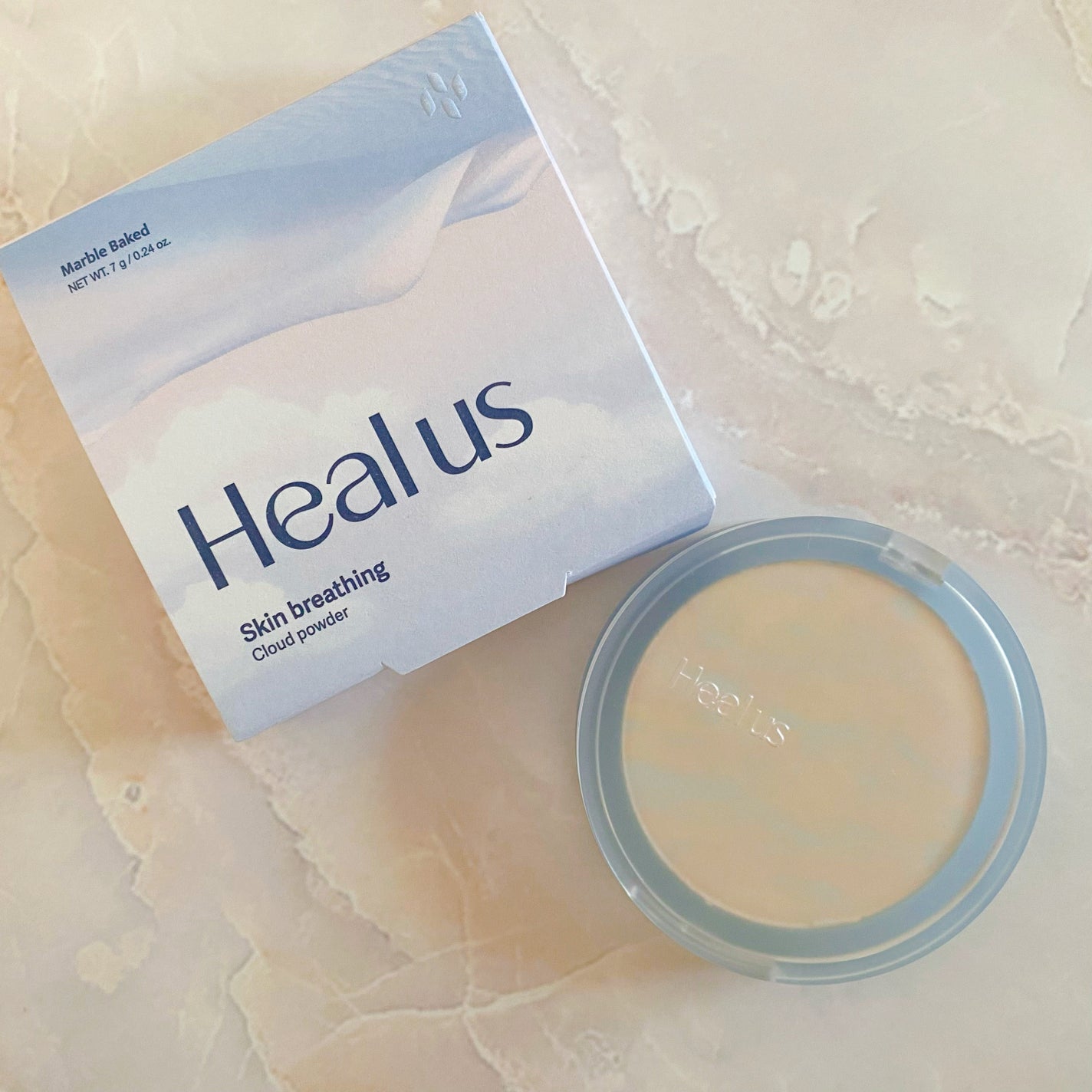 クラウドパウダー/Healus/プレストパウダーを使ったクチコミ(1枚目)