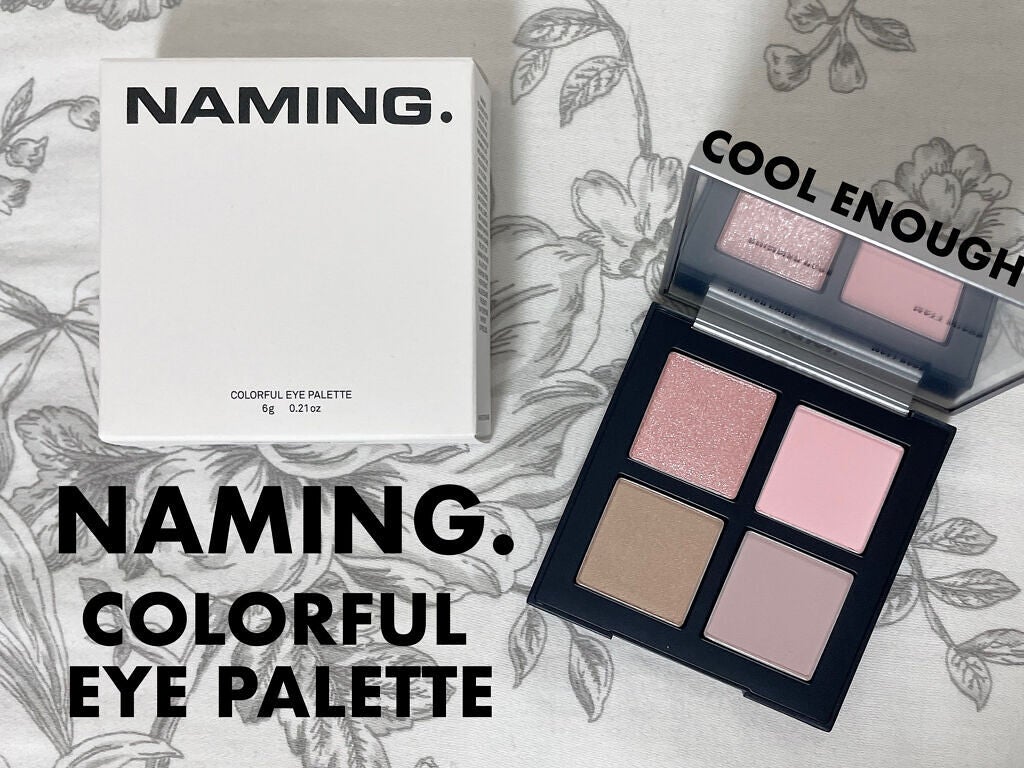 COLORFUL EYE PALETTE/NAMING./アイシャドウパレットを使ったクチコミ(1枚目)