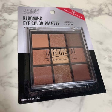 UR GLAM　BLOOMING EYE COLOR PALETTE/U R GLAM/アイシャドウパレットを使ったクチコミ（1枚目）