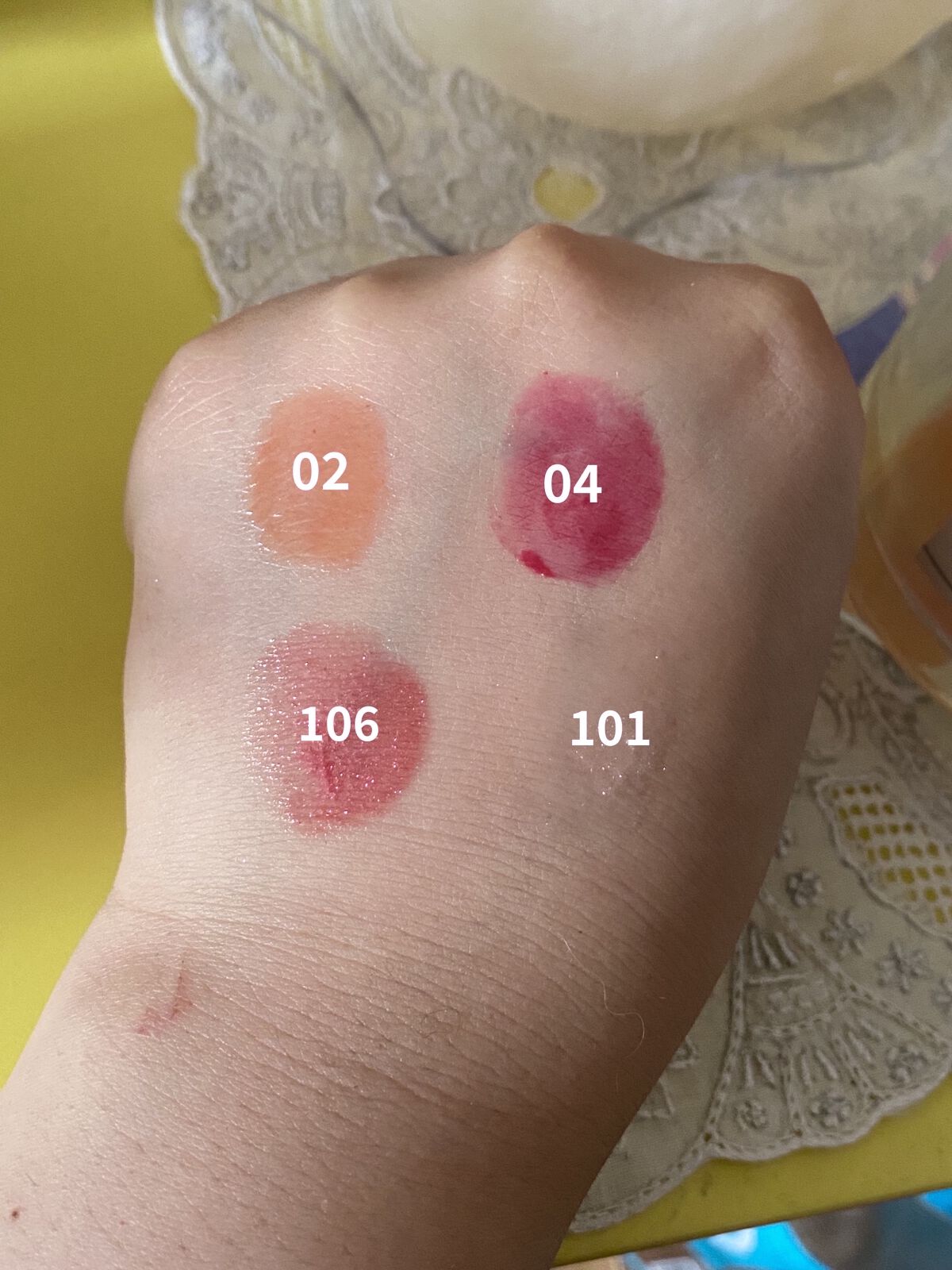 つやぷるリップR/b idol/口紅を使ったクチコミ（2枚目）