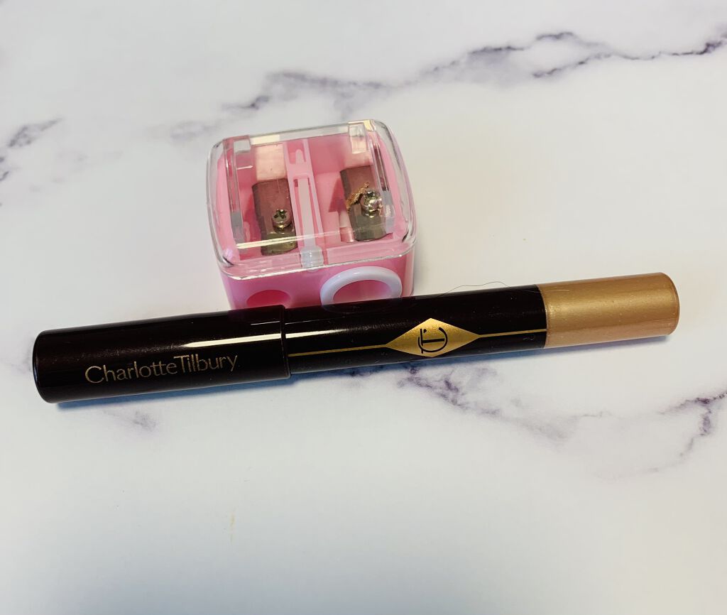 Charlotte Tilbury ピロートーク アイライナーのクチコミ「シャーロットティルブリー　カラーカメレオン
色　シャンパンダイヤモンド

スティックタイプのア.....」（1枚目）