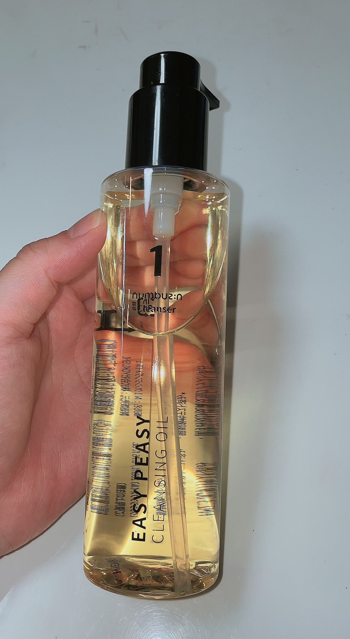 1番 さっぱりすっきりクレンジングオイル/numbuzin/オイルクレンジングを使ったクチコミ(6枚目)