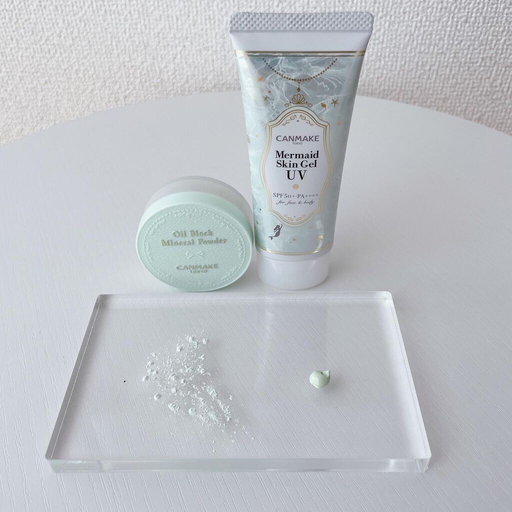 マーメイドスキンジェルUV/キャンメイク/日焼け止めジェルを使ったクチコミ（2枚目）