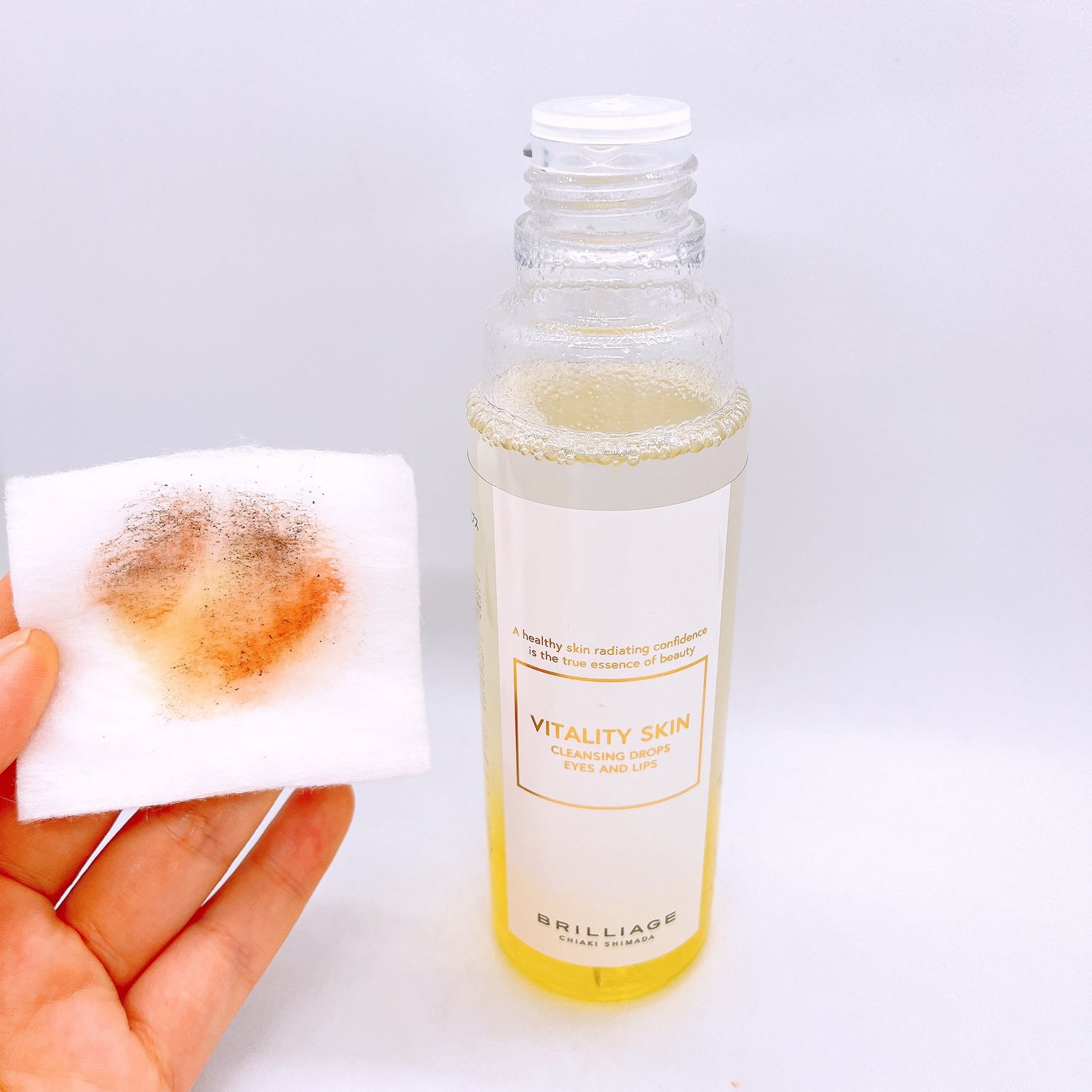 バイタリティ スキン クレンジングドロップス (クレンジングウォーター)/ブリリアージュ/クレンジングウォーターを使ったクチコミ(5枚目)