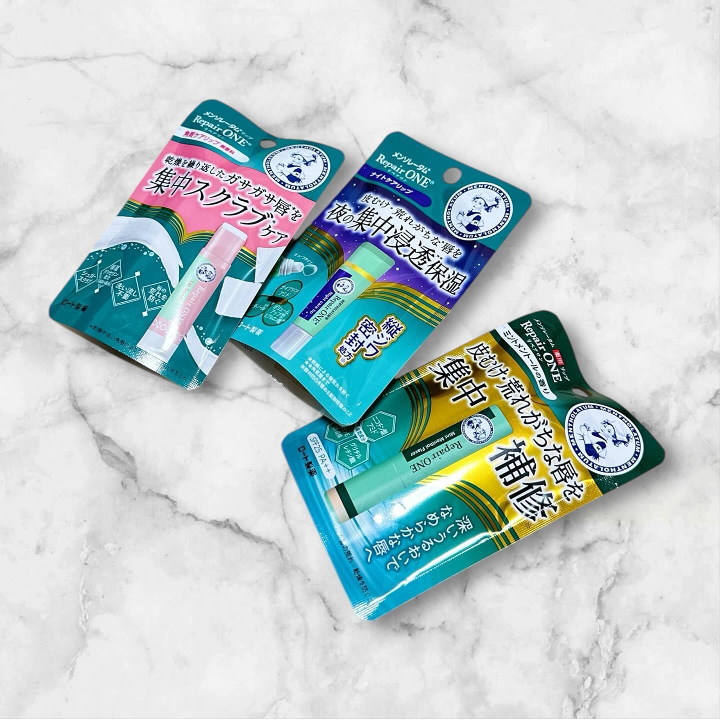 メンソレータム  リペアワン/メンソレータム/リップクリームを使ったクチコミ（1枚目）