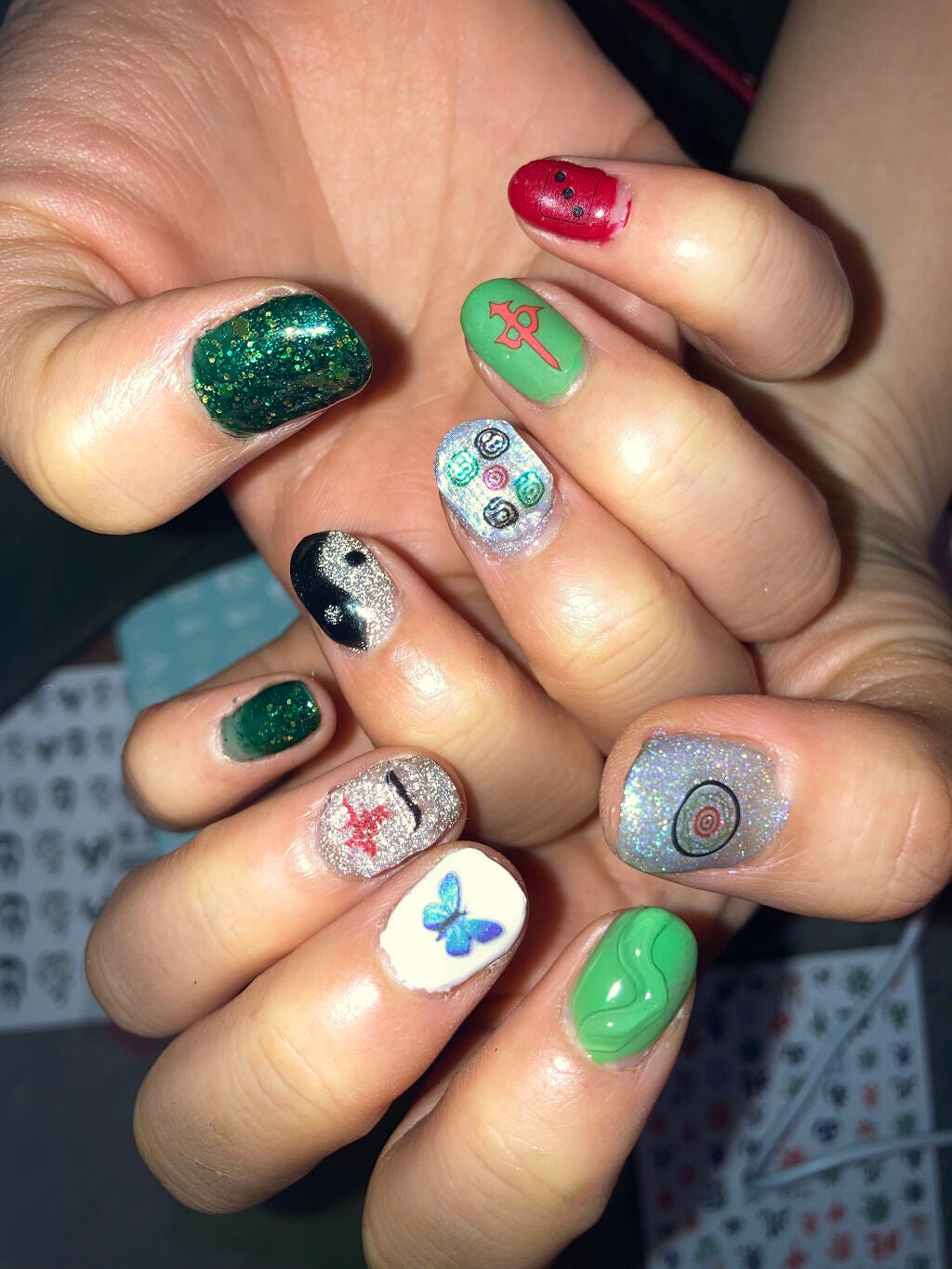 ジェルネイル(ライト対応)/セリア/ジェルネイルを使ったクチコミ(6枚目)