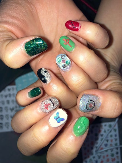 ジェルネイル(ライト対応)/セリア/ジェルネイルを使ったクチコミ(6枚目)