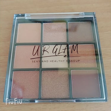 UR GLAM　BLOOMING EYE COLOR PALETTE/U R GLAM/パウダーアイシャドウを使ったクチコミ（1枚目）