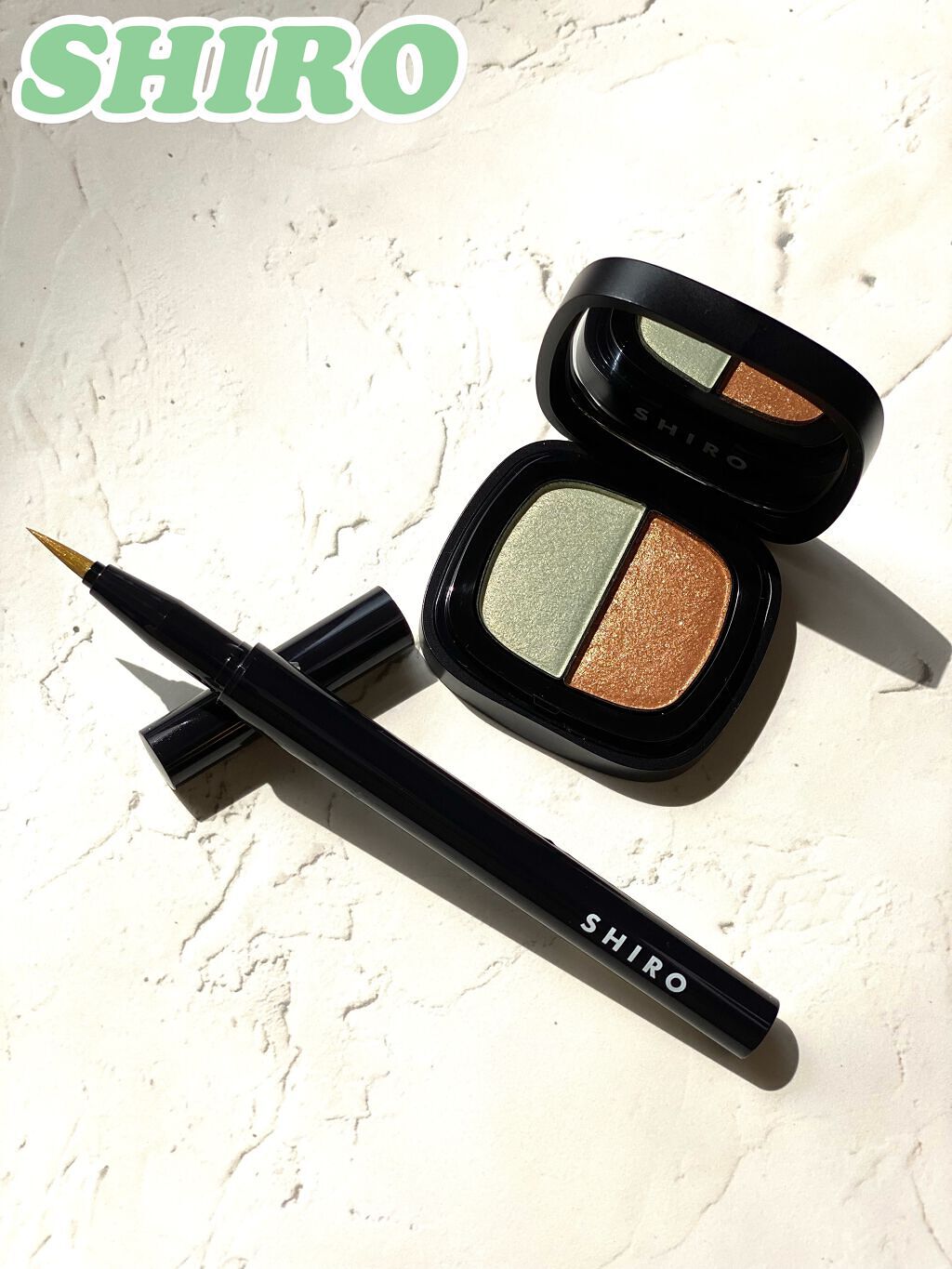 カレンデュラアイライナーリキッド/SHIRO/リキッドアイライナーを使ったクチコミ(1枚目)