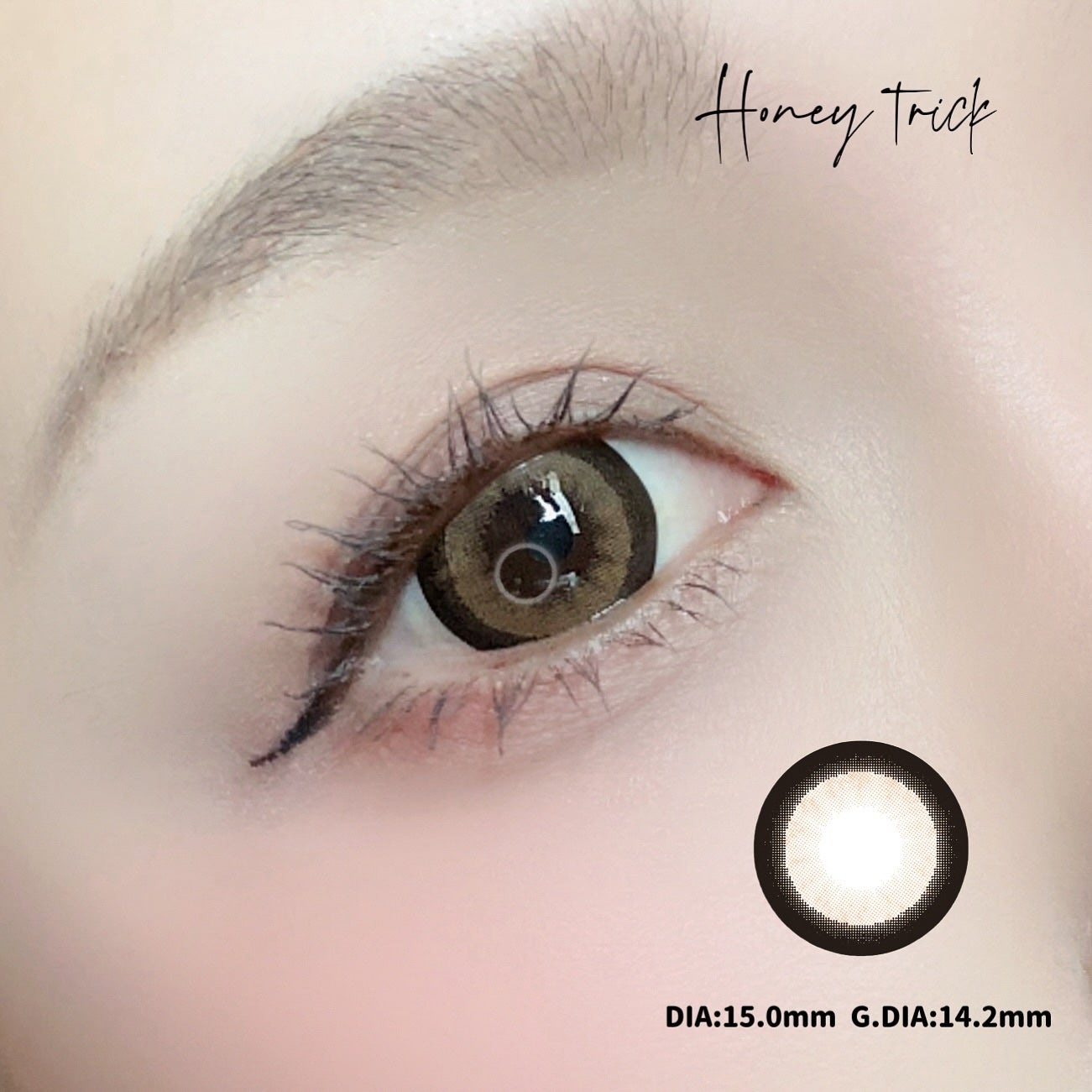 ☁️ིྀnyami フォロバ100☁️ིྀ on LIPS 「倖田來未さんプロデュースカラーコンタクトレンズブランド「lov..」(3枚目)