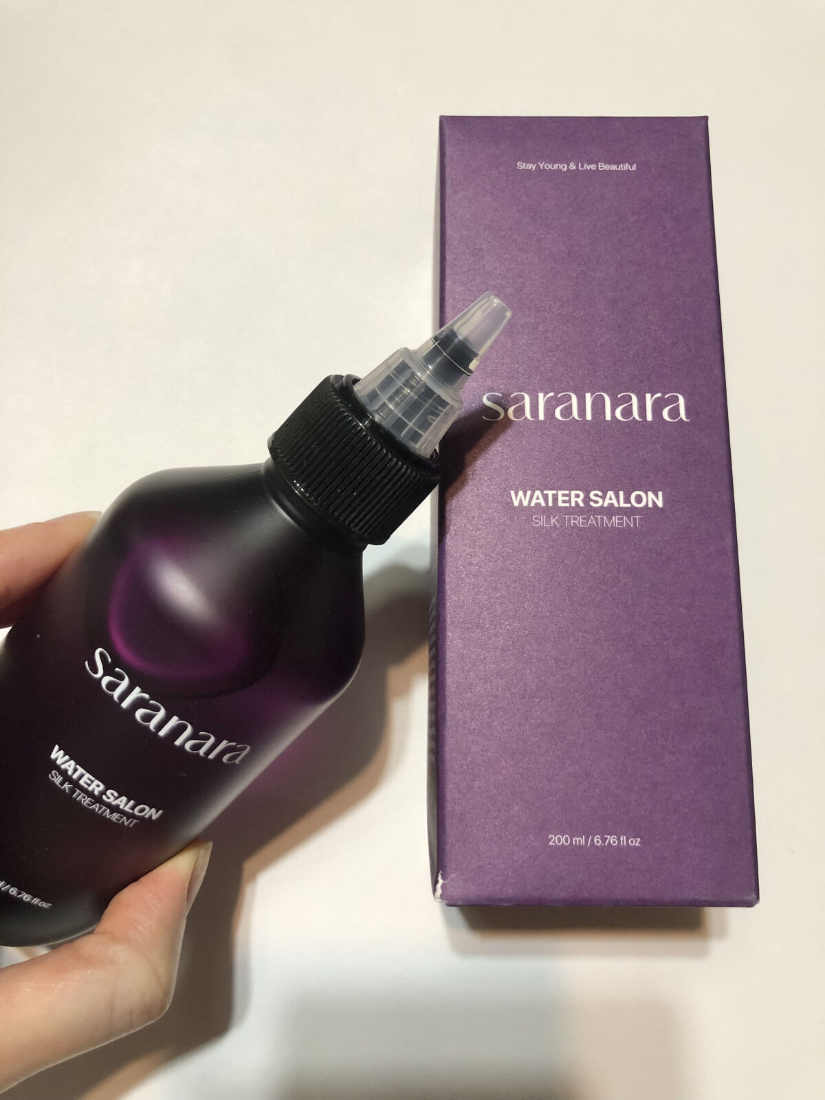 リッチサロン モロッコアルガンオイルセラム/SARANARA/ヘアオイルを使ったクチコミ（2枚目）