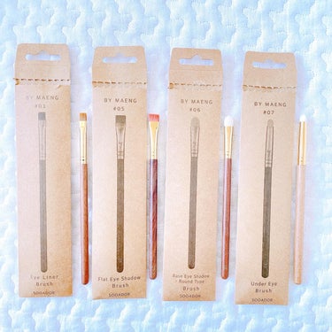 BY MAENG #05 Flat Eye Shadow Brush/SOOA DOR/メイクブラシを使ったクチコミ（1枚目）