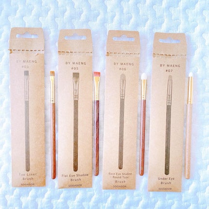 BY MAENG #01 アイライナーブラシ/SOOA DOR/メイクブラシを使ったクチコミ(1枚目)