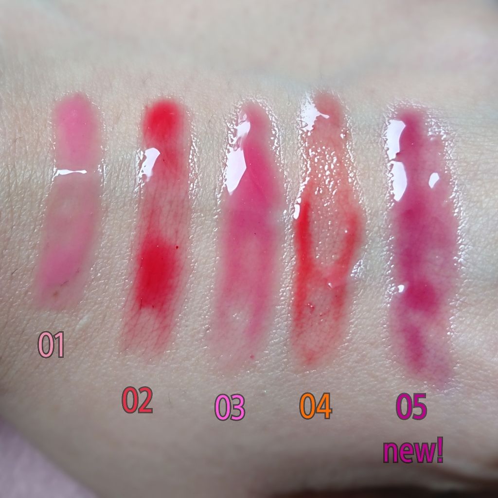 リップティントシロップ/キャンメイク/リップティントを使ったクチコミ（2枚目）