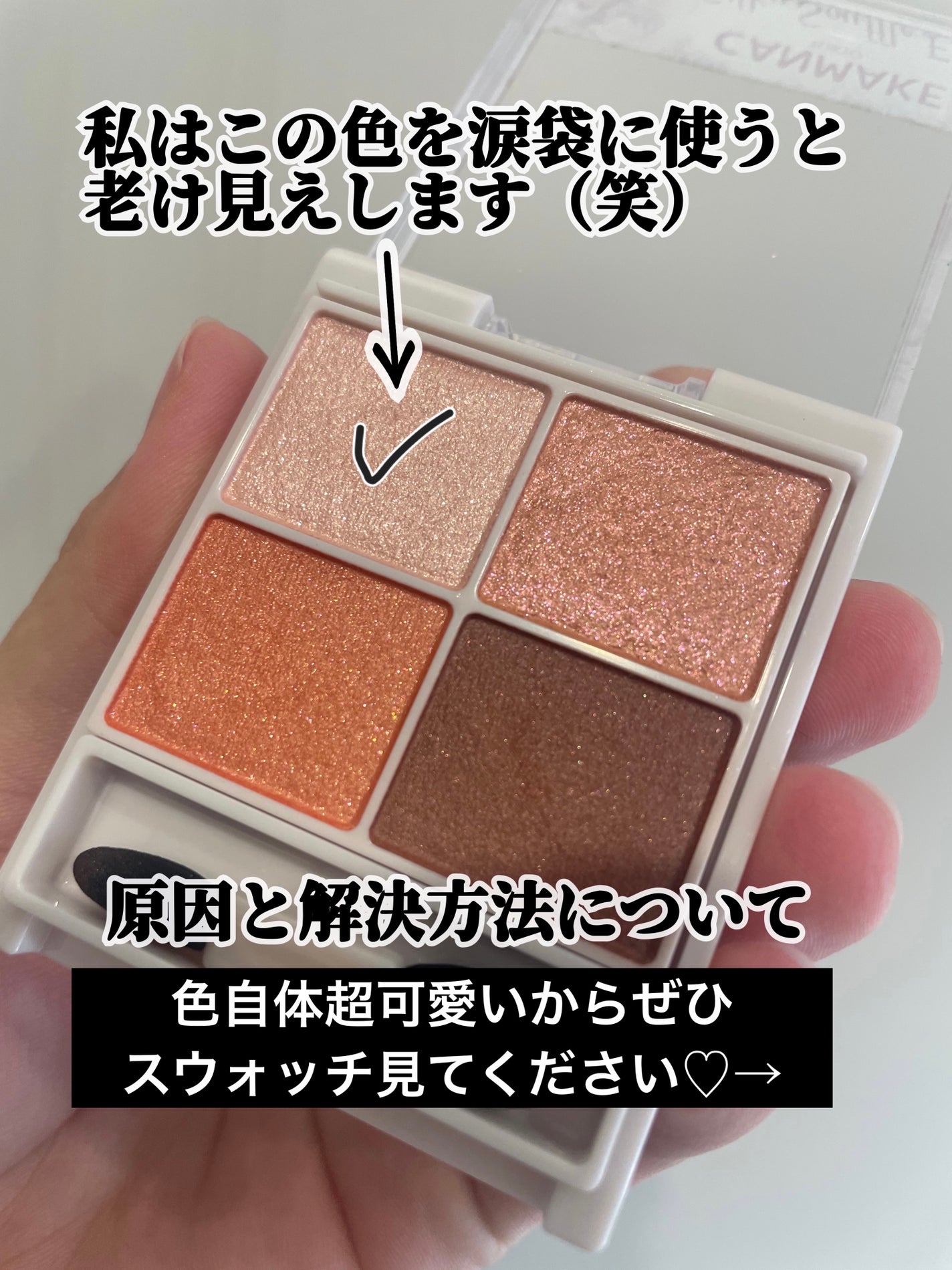 シルキースフレアイズ(マットタイプ)/キャンメイク/アイシャドウパレットを使ったクチコミ(1枚目)