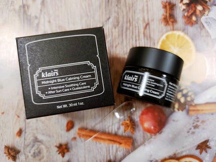 ミッドナイトブルーカーミングクリーム/Klairs/フェイスクリームを使ったクチコミ(1枚目)