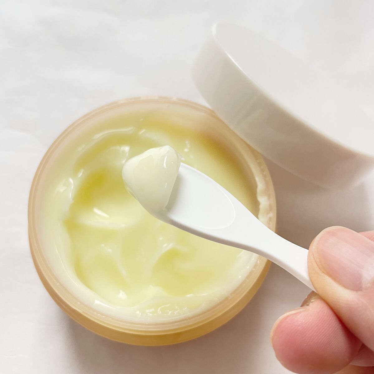 グロービタグットナイトクリーム/AROMATICA/フェイスクリームを使ったクチコミ(4枚目)