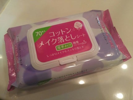 CFコットンメイク落としシート/クラウディア・ジャンセン/クレンジングシートを使ったクチコミ(1枚目)