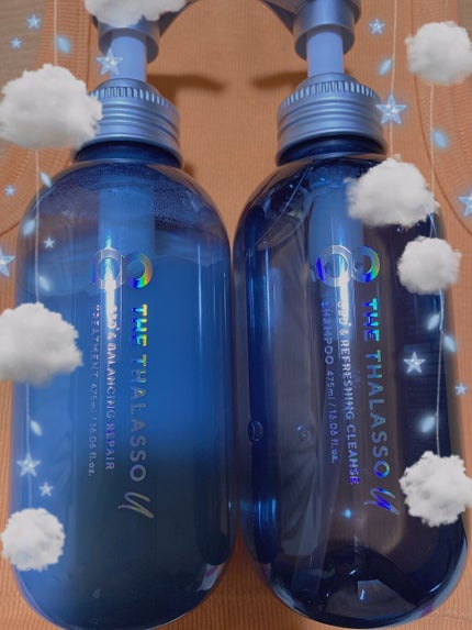 エイトザタラソ ユー CBD&リフレッシング クレンズ 美容液シャンプー/CBD&バランシング ダメージリペア 美容液ヘアトリートメント/エイトザタラソ/市販シャンプーを使ったクチコミ(1枚目)