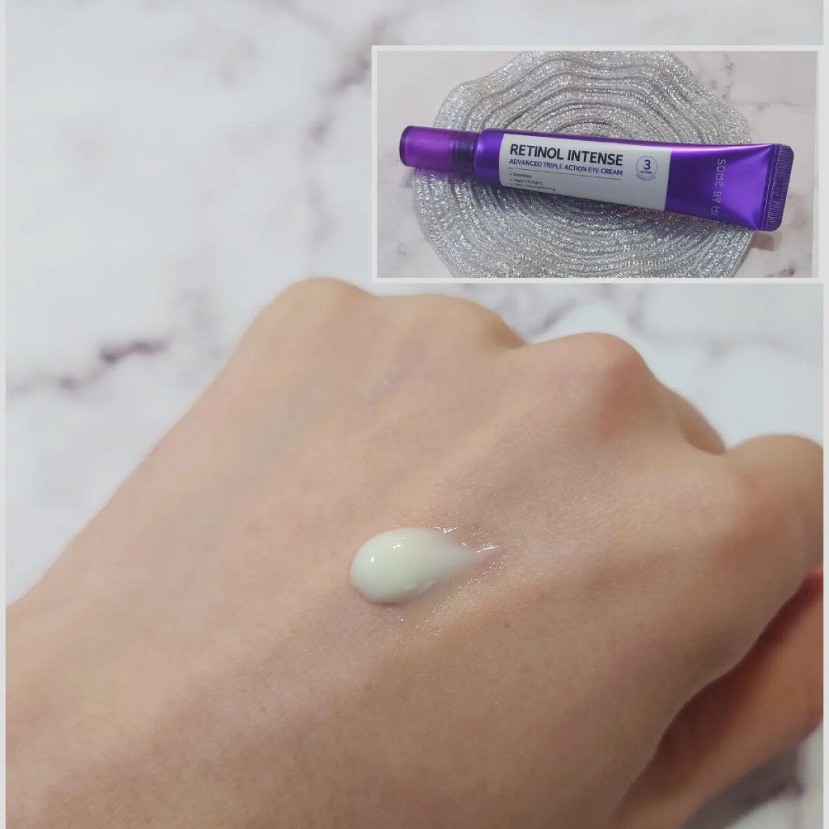 レチノールインテンシブ アドバンスドトリプルアクションアイクリーム/SOME BY MI/アイケア・アイクリームを使ったクチコミ（3枚目）