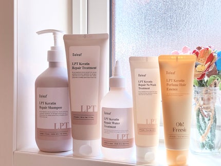 LPT Keratin パフュームヘアエッセンス Blooming Rose/Daleaf/ヘアミルクを使ったクチコミ(4枚目)