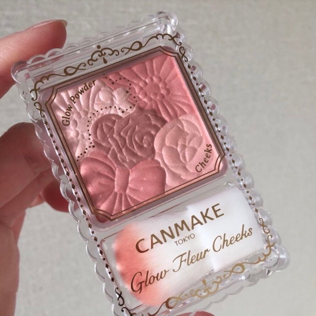 グロウフルールチークス/キャンメイク/パウダーチークを使ったクチコミ(5枚目)