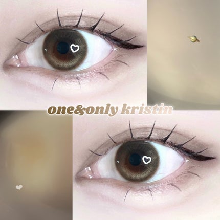 One & Only Kristin/Hapa kristin/カラーコンタクトレンズを使ったクチコミ(1枚目)