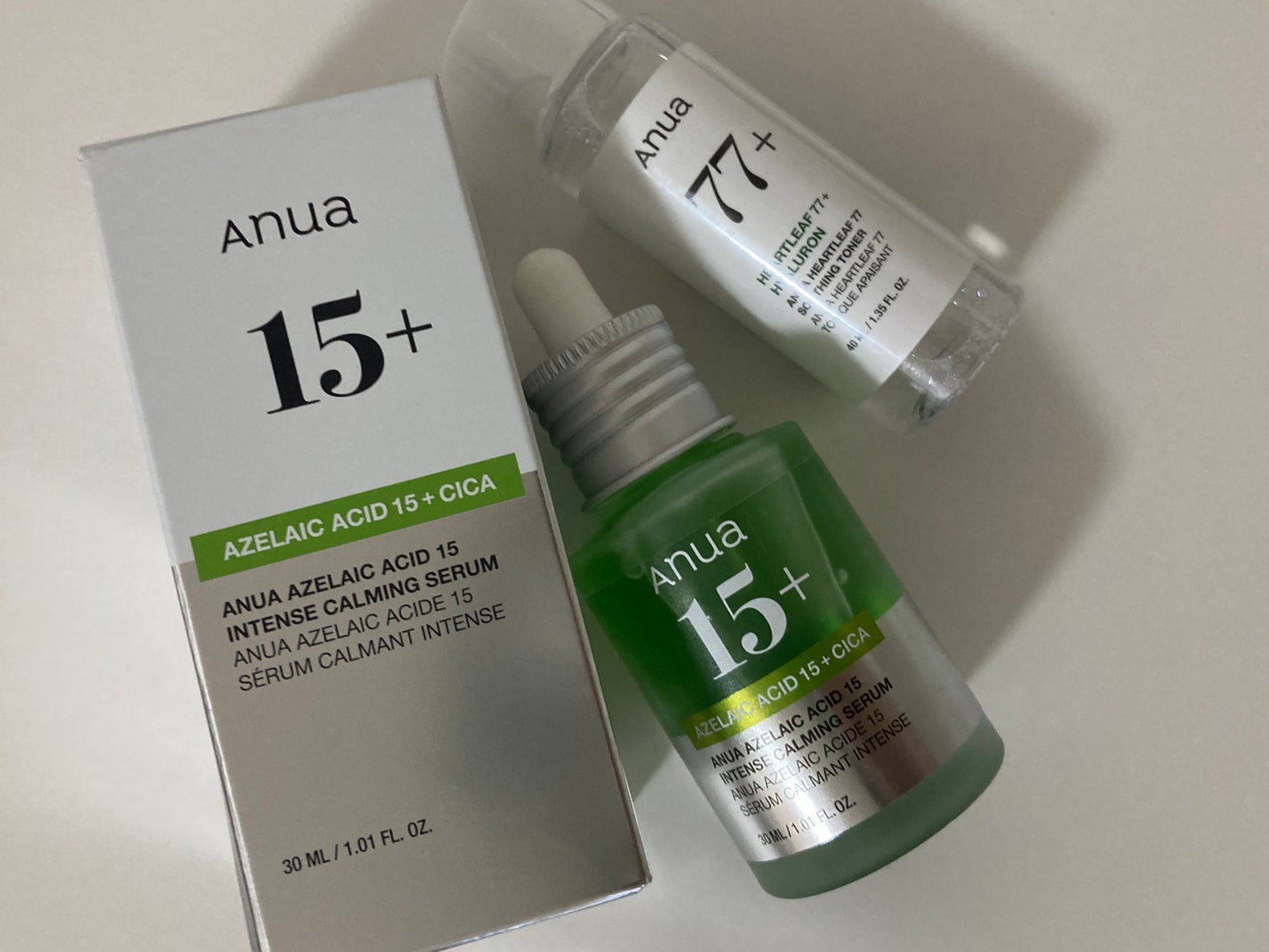 アゼライン酸15 インテンスカーミングセラム/Anua/美容液を使ったクチコミ(1枚目)