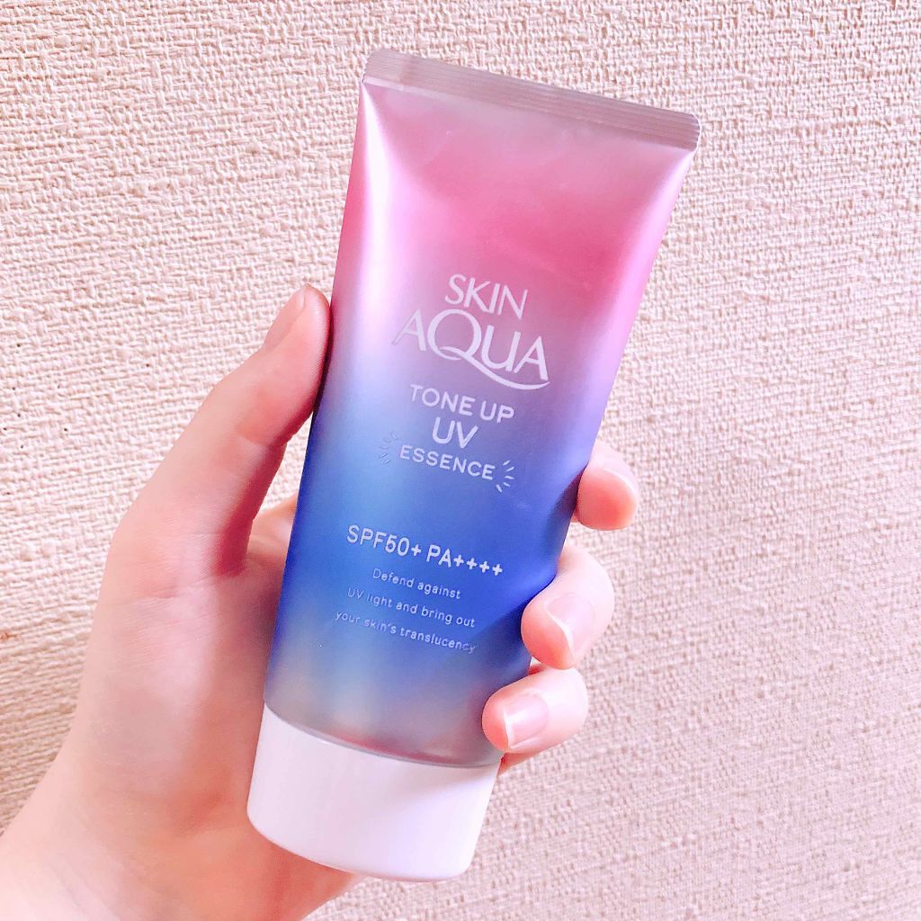 スキンアクア トーンアップUVエッセンス/スキンアクア/日焼け止めクリームを使ったクチコミ(1枚目)